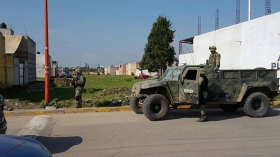 Al verse superados los huachicoleros se dispersaron 