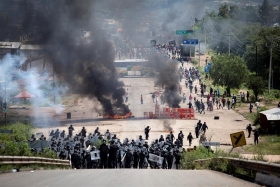 Varios muertos y decenas de heridos se dejó como saldo enfrentamiento violento