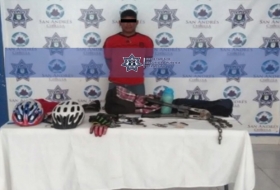 Detenido con bicicleta robada