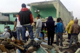La explosi&oacute;n se registr&oacute; al interior de una vivienda donde se almacenaba pirotecnia 
