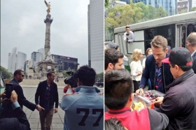 Ryan Reynolds en México.