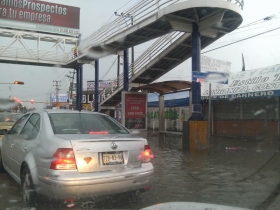 Lluvias en Puebla