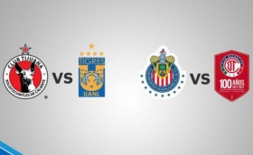 Tigres y Chivas son los favoritos 