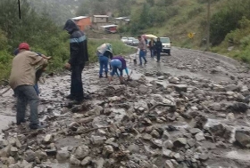 Atienden afectaciones por lluvias