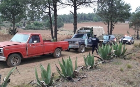 Tanto las unidades como el hidrocarburo robado, fueron puestos a disposición del agente del Ministerio Público de la PGR