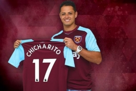 "Chicharito" ya debut&oacute; con West Ham
