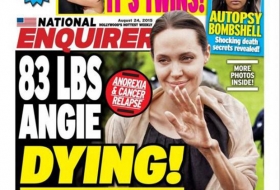 Portada de National Enquirer