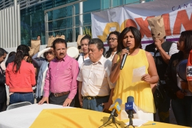 Roxana Luna invita a los poblanos a que confíen y vean el debate del IEE