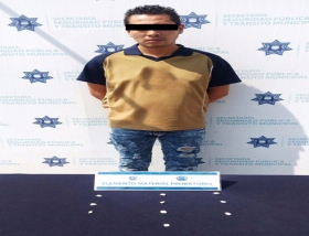 Con 10 envoltorios de coca&iacute;na