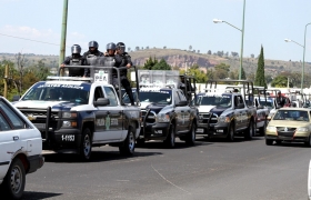  La pronta reacción de la Policía Estatal permitió asegurar a delincuente