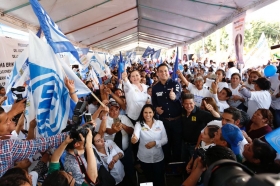 Martha Erika invita a los poblanos a construir un gobierno más humano