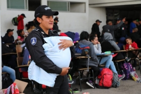 Fueron detenidos 8 presuntos polleros 