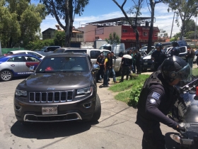 Los hechos ocurrieron sobre calle Rosendo M&aacute;rquez y 25 Poniente.