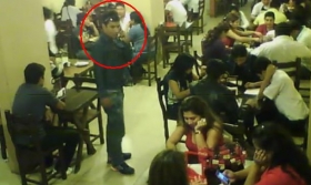 Hay 4 personas aseguradas por robo en un restaurante