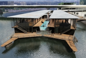 Primer hotel flotante en Par&iacute;s