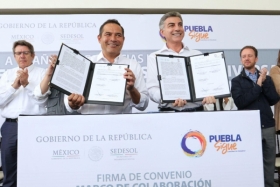 También instalaron y celebraron la primera sesión del Grupo Directivo de la Estrategia Nacional de Inclusión en el estado de Puebla