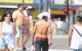 Se esperan más de 45 grados en temperatura.