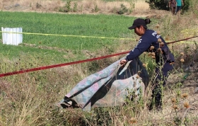 El cuerpo fue localizado en terrenos de cultivo   