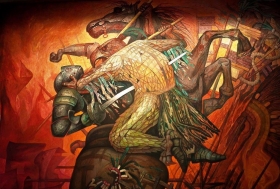La fusi&oacute;n de dos culturas (Jorge Gonz&aacute;lez Camarena)