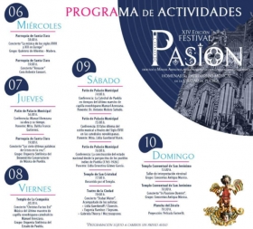 Regresa el “Festival Pasión” en su décima cuarta edición