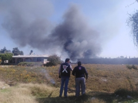 El almacén no contaba con permiso del ayuntamiento de Tepeaca  