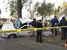 El joven murió a escasos metros de su casa 