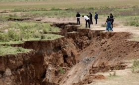 Este rift podría separar a África en dos.