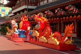 China celebra A&ntilde;o Nuevo Lunar con el Caballo de Fuego vibrante