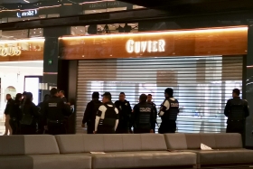 Al lugar arribaron polic&iacute;as municipales    