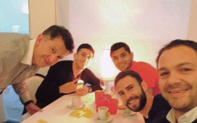 Osorio, contin&uacute;a con las reuniones en Europa.