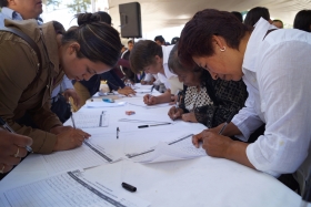 Foro realizado en Chalchicomula de Sesma   